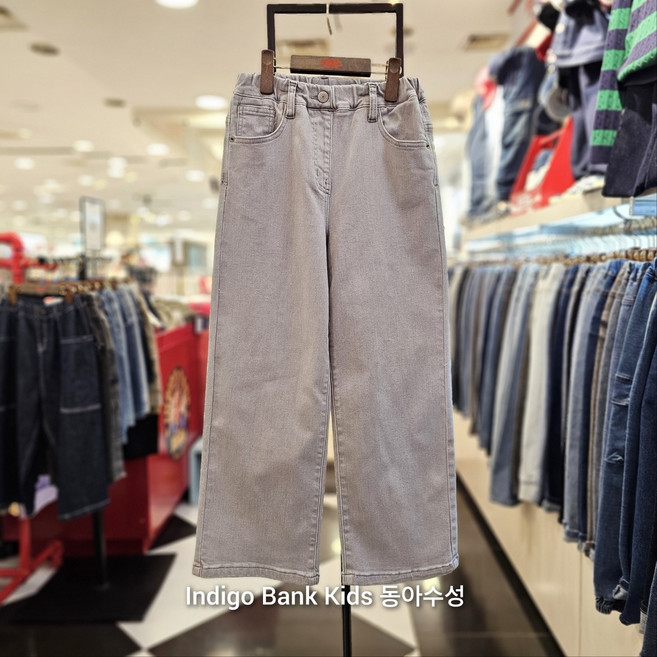 인디고키즈 [스피드배송] 25SS NEW 부들 와이드 데님팬츠_동아수성