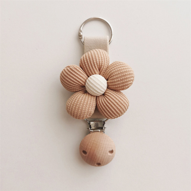 HALOPICK 다용도 휴대용 가방 집게형 모자걸이 분실방지 클립 홀더, 베이지, 1개