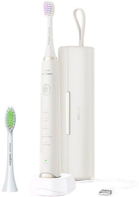 필립스 S5 스파 소프트 헤드 전동칫솔, 1개, 화이트