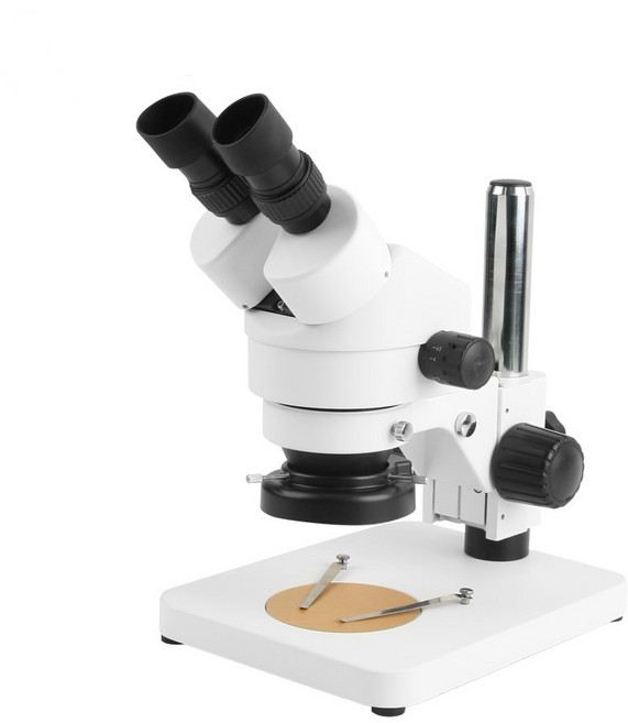 고배율 광학 쌍안 현미경 45배율조절 LED조명 과학교구 관찰 확대경 실체 검사 측정 탁상용 스탠드형