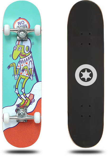 벨랑 스케이트보드 688 컴플리트 31인치 단풍나무 맨티스+노즈가드+T공구, 벨랑688 맨티스, 1개