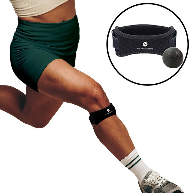 휴책 보호대연구소 무릎보호대 슬개건 슬개골 보호대 러닝 무릎 보호대 아대 관절 보호 밴드, 2개