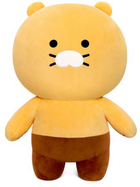 카카오프렌즈 춘식이 봉제인형, 60cm, 오렌지+브라운, 1개