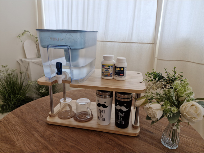 카티야우드 브리타플로우 받침대 거치대 다용도 선반/기본형(높이 170mm), 1개