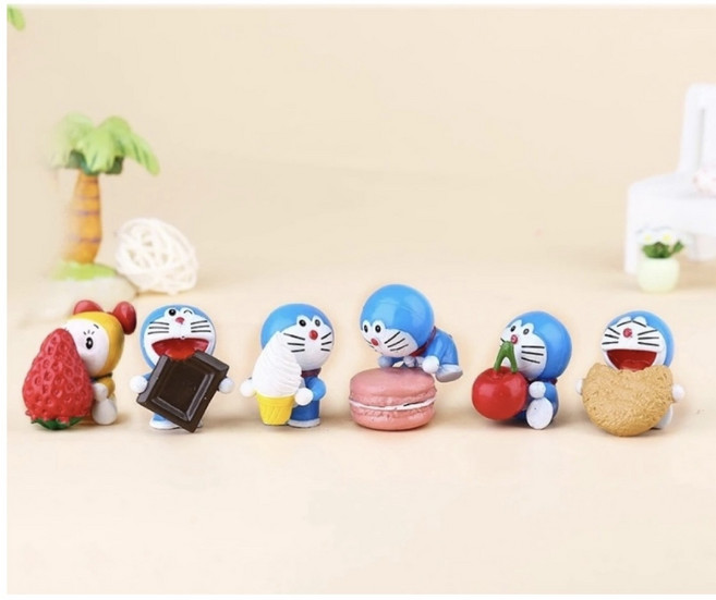 냉장고자석 도라에몽 6p 인테리어소품 방꾸미기