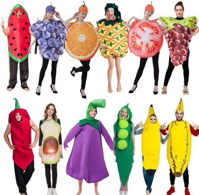과일 야채 파티 옷 코스프레 의상 공연 코스튬의상 유니폼 졸사 졸업사진