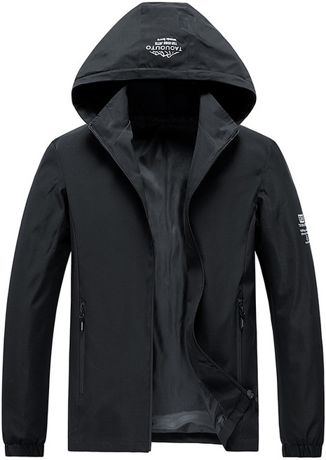 可拆帽防風防潑水休閒運動外套