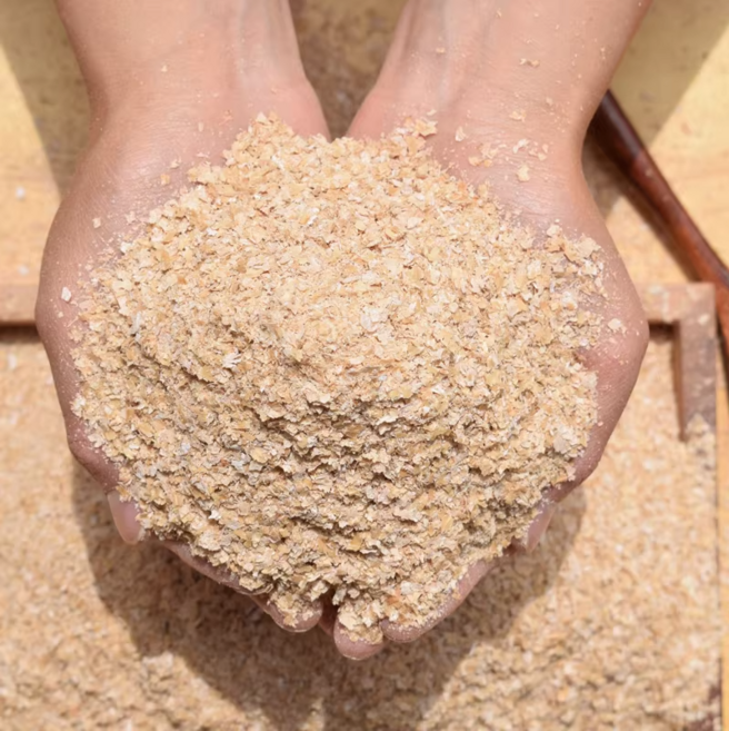 밀웜박사 순수 밀기울 소맥피 밀웜 귀뚜라미 바닥재 100g ~ 500kg 소매 도매 대용량, 1개, 200g
