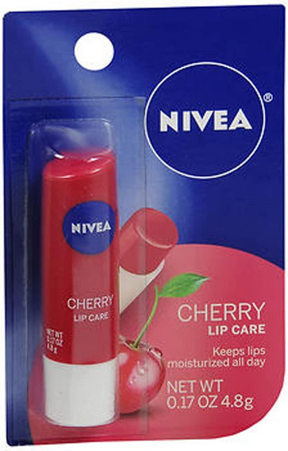 NIVEA 니베아 립밤 - 블랙베리 샤인 017온스, 체리