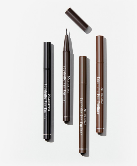 나어릴때 워터프루프 엣지홀릭 펜 리퀴드 아이라이너 4color 택1, 블랙, 1개