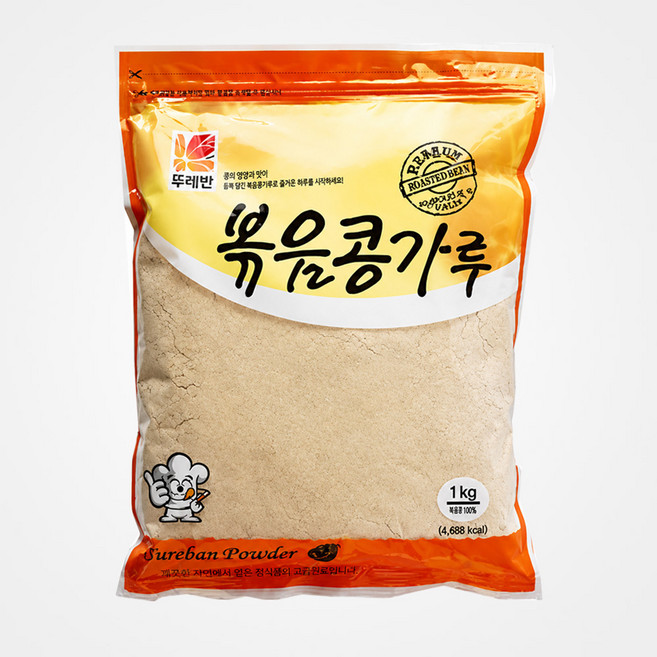 [뚜레반] 볶음콩가루, 10개, 1kg