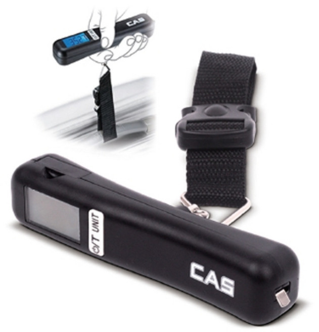 카스 디지털 휴대용 손저울 PHS-100, 1개