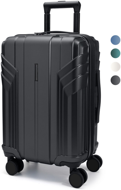 BAGSMART 하드 캐리어 확장형 여행용 가방 100% PC 24인치 [5년AS]