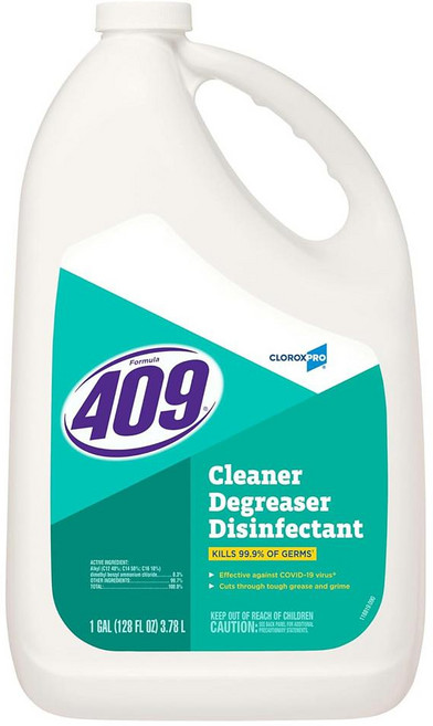 클로락스프로 포뮬라 409 클리너 디그리저 3. CloroxPro Formula 409 Cleaner Degreaser Disinfectant, 1개, 3.78L