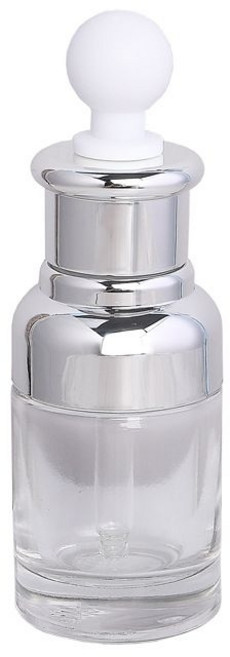 時尚感分裝攜帶方便玻璃滴管瓶, 1個, 透明40ml