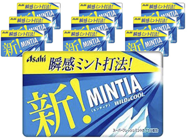 asahi Mintia Wild&Cool酷涼口含錠 50顆入, 10盒