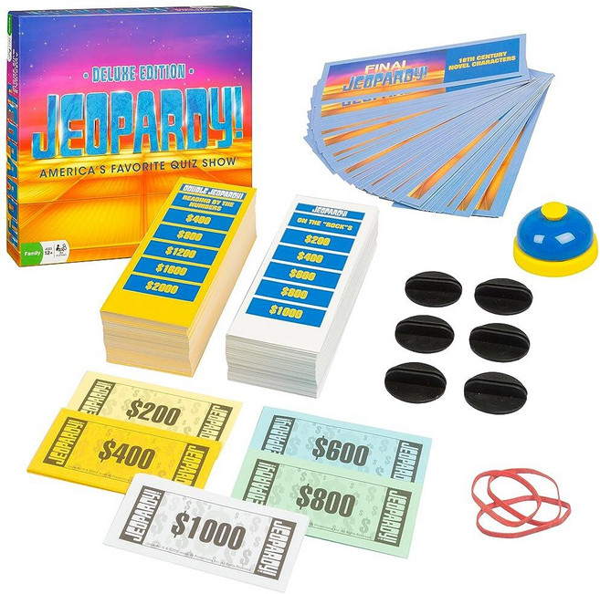 Outset Media - Jeopardy 디럭스 에디션 - 미국에서 가장 좋아하는 퀴즈 쇼, Outset Media - Jeopardy 디럭스 에디