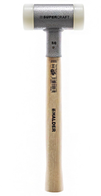 할더 나일론 무반동망치 히코리 3366.080 SUPER CRAFT 나일론헤드 목공 타일 주택 유지보수 공작물 수리