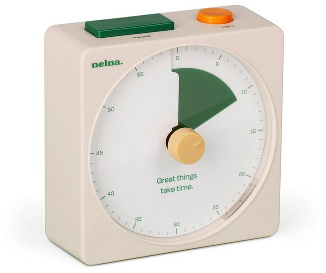 Nelna 포커스 온 타이머 [보이는 집중 타이머 돌리는 것만 간단 조작 무음