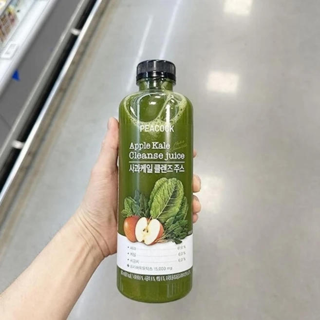 기타 피코크 사과케일 클렌즈 주스 900ml m401864, 기본 - 쿠팡