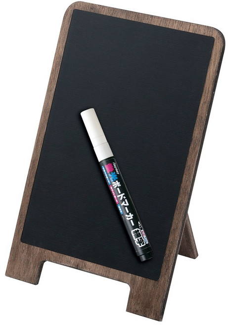 레이메이 앤틱 탁상 블랙 보드 A5 (무광) 자석 식당 카페 사무실 메뉴판 칠판 인테리어 간판 게시판, 단품