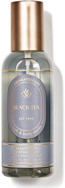[Bath and Body works] 배쓰앤바디웍스 BBW 아로마 테라피 블랙티 오일미스트, 1개, 173ml