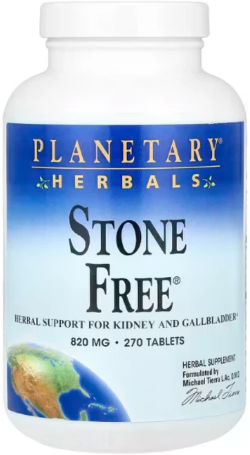 PLANETARY HERBALS 스톤 프리 820 mg, 270정 × 1개, 1개, 270정 - 쿠팡