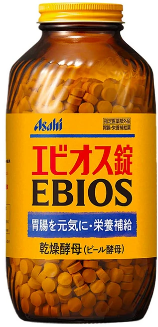 Asahi 에비오스 맥주 효모 캡슐, 2000정, 1개 - 쿠팡