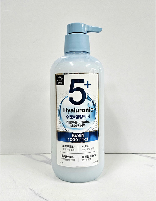 미쟝센 히알루론5+ 비오틴 샴푸, 700g, 1개