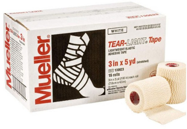 뮬러 티어라이트 테이프 5cm x 6.8m 1박스 24롤, 16롤, 화이트