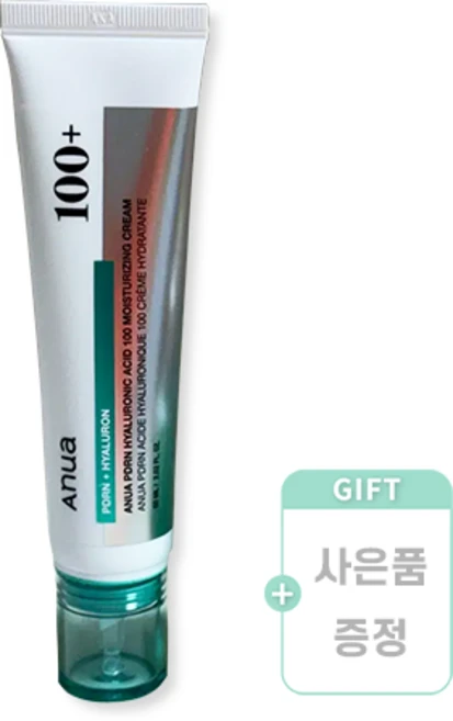 증정기획 아누아 피디알엔 PDRN 히알루론산 100 수분크림 (히알루론산 함유) ANUA PDRN Hyaluronic Acid 100 Moisturizing Cream, 1개, 60ml - 쿠팡