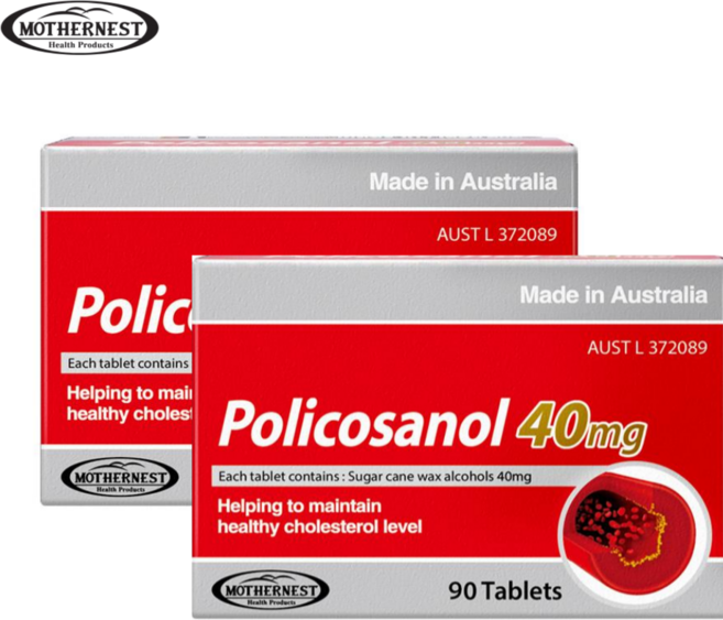 마더네스트 호주 폴리코사놀 40mg 90정 2박스 호주직구