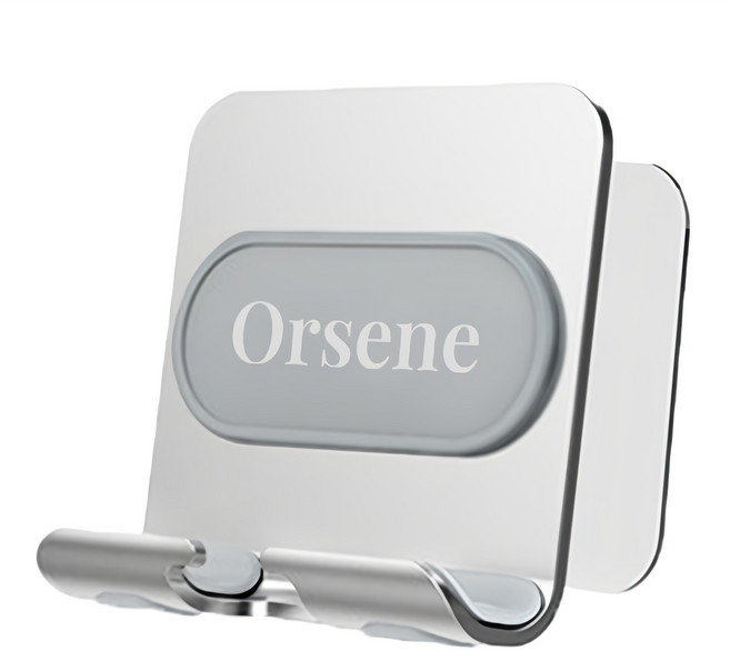 올센느 스마트 벽 거치대, 실버, 1개