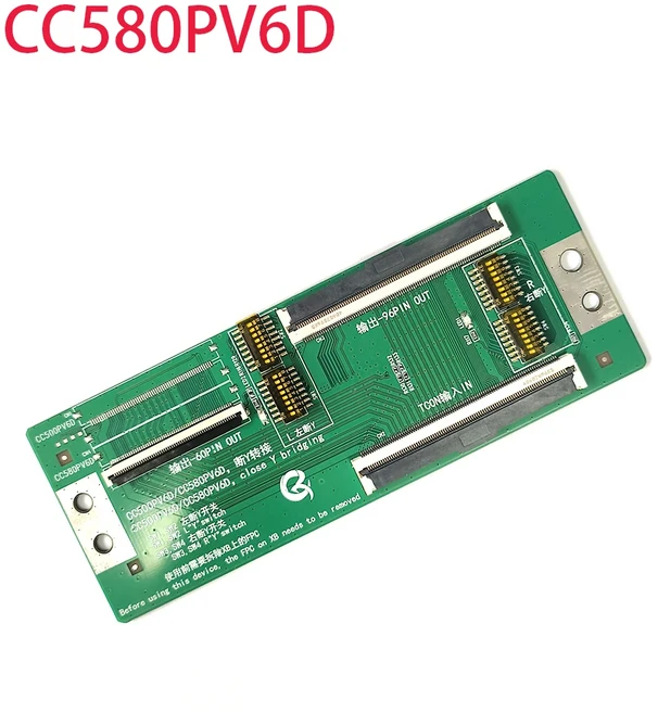 호환 CCPD 1x96PIN CC500PV6D 50UHD GOA 패널 어댑터 플레이트 CC580PV6D 닫기 Y 브리지 어댑터 플레이트, 02 CC580PV6D