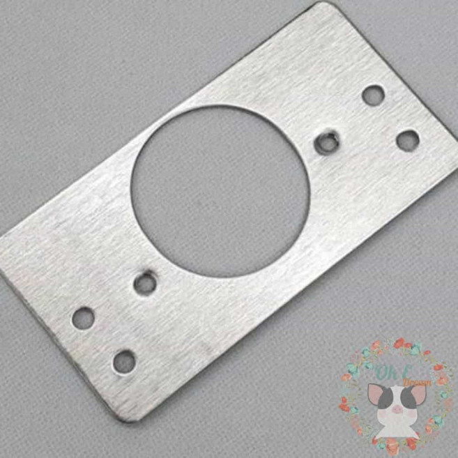 옥이드림 가구 경첩 보강 판 47 A 장롱경첩보강판 가구부속 가구철물, 1