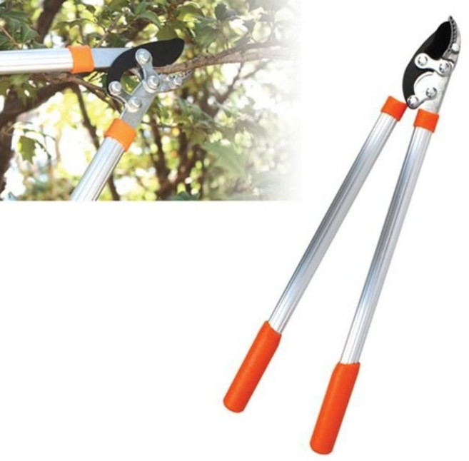 원예용품 양손 전지가위 K-326 양손가위 긴 롱 손 다용도가위, 1개