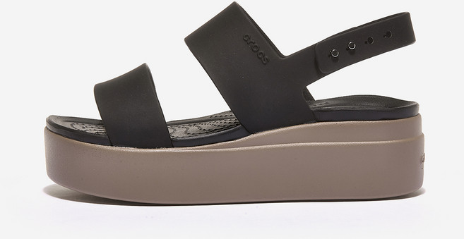 국내매장판 크록스 브루클린 로우 웨지 우먼스 CRS206453 여자 샌들