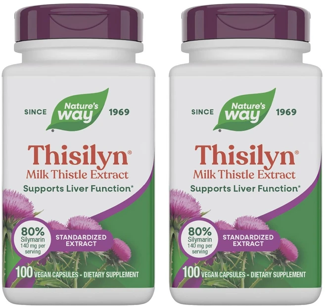 네이쳐스웨이 시슬린 리버 서포트 포뮬러 베지테리안 캡슐, 100정, 2개 - 쿠팡