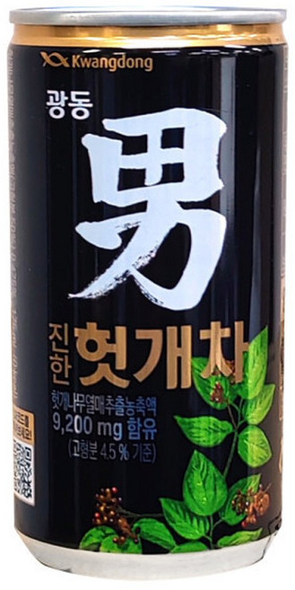 광동 힘찬하루 남 헛개차 175ml x 30개