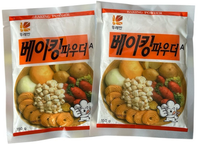 뚜레반 베이킹파우더, 150g, 20개