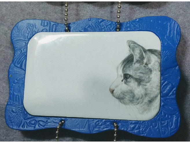 小白板 浮雕3D紋設計, 輕掛型小白板8*12cm/4mm