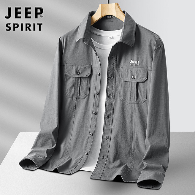 JEEP SPIRIT 지프 스피릿 남성 캐주얼 셔츠 자켓 1188+양말