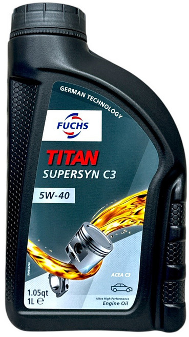 FUCHS TITAN SUPERSYN C3 5W-40 引擎機油, 1個, 1L