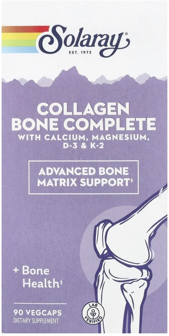 Solaray Collagen Bone Complete 콜라겐 뼈 콤플리트 베지 캡슐 90정, SolarayCollagenBoneComplete콜라겐, 1개 - 쿠팡
