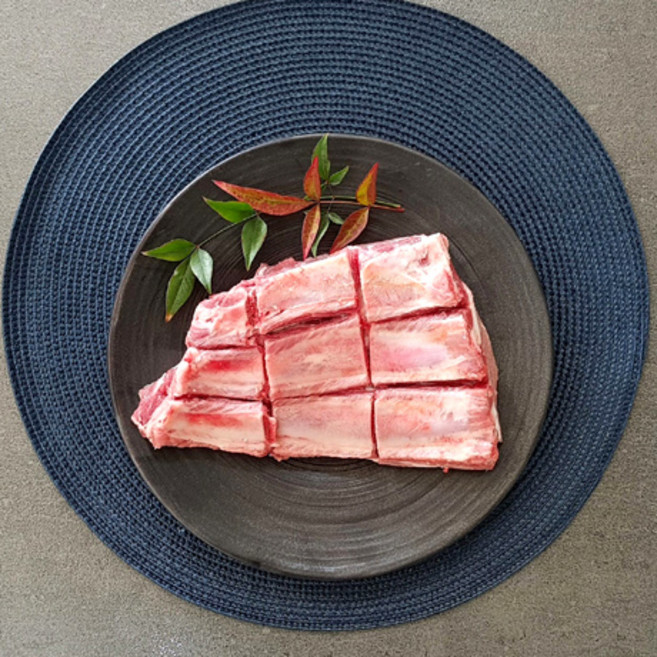 착한고기마을 건강한 무항생제 돼지 갈비 찜용컷 냉동 산지직송, 1개, 1kg