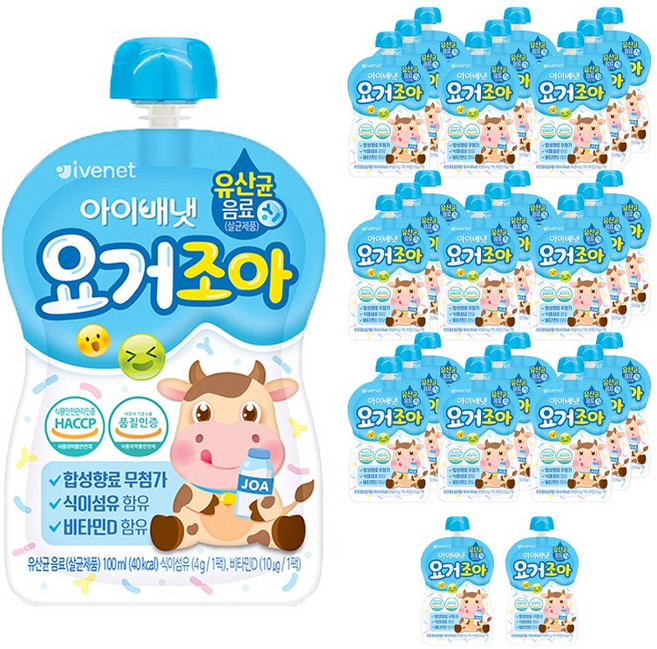 아이배냇 요거조아, 100ml, 30개