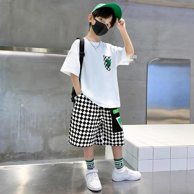 男童夏裝套裝 短袖兒童服飾
