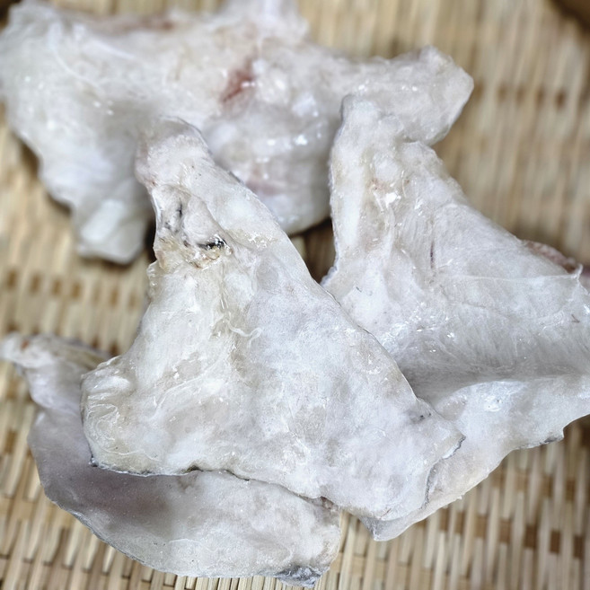 깨끗하게 손질된 대구목살 뽈살 가마살 5kg 흑막 지느러미제거, 1개