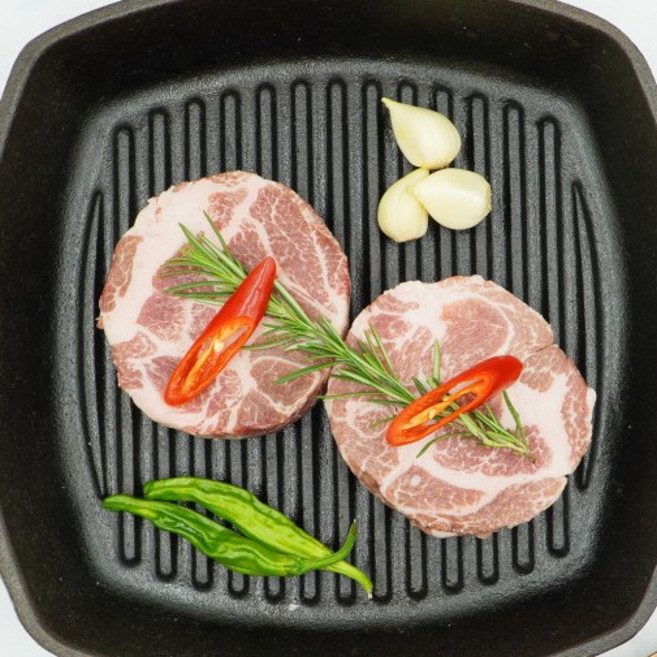 고기탐험대 고소함 가득 이베리코 베요타 목살 부담없는 소포장 1kg (250g 4팩), 1개