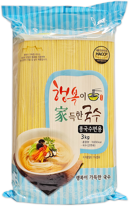 행복이 가득한 국수 콩국수면용, 3kg, 1개
